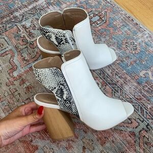 Booties bought from DSW brand Qupid size 8